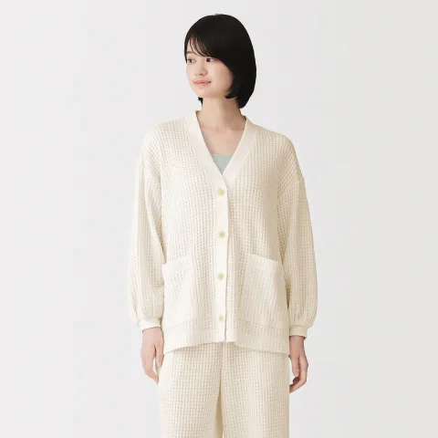 Cardigan long en maille ample pour femme