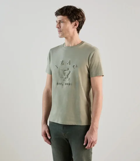 IZAC - T-shirt à manches courtes sauge