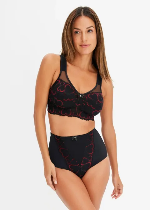 Soutien-gorge grand maintien sans armatures, bretelles rembourrées