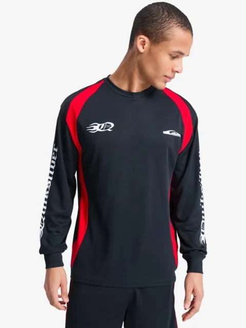 Mercury Moto - T-shirt manches longues pour Homme Noir
