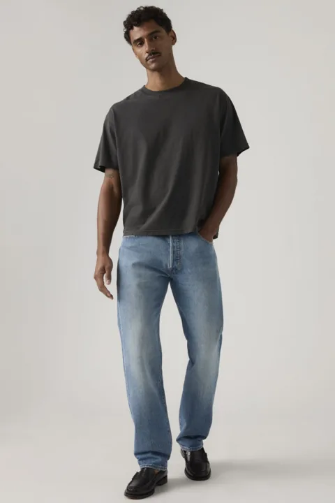 Levi's Jean 501 Relaxed - Homme - Bleu / Four Leaves - 40X32