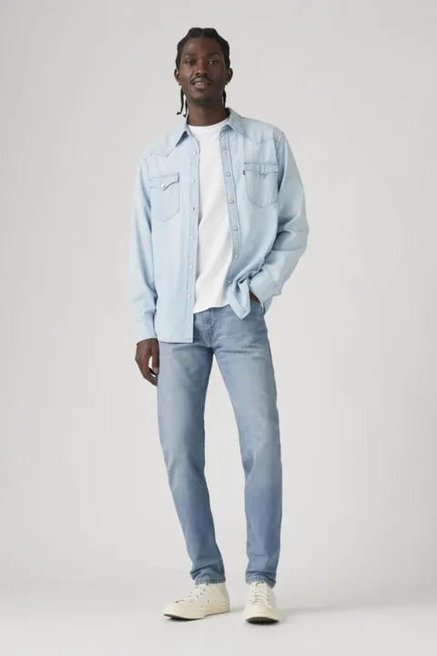 Levi's Jean Slim Fuselé 512 - Homme - Bleu / Rock Cod - 40X32