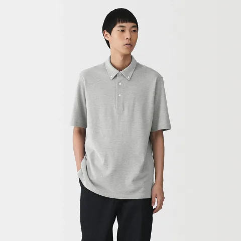 Polo en piqué de coton Cool Touch pour homme
