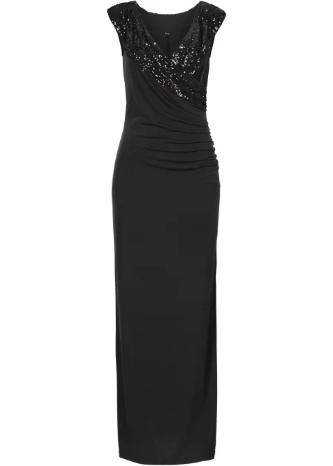 Robe en jersey à sequins