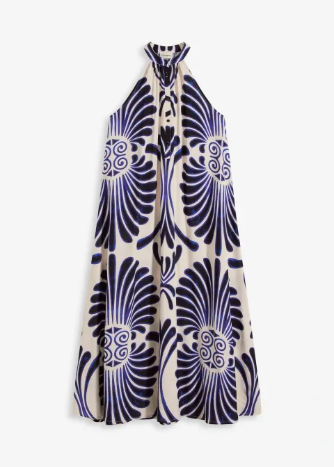 Robe longue et ample en viscose fluide