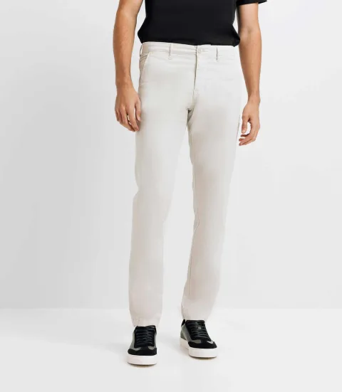 IZAC - Pantalon casual stretch mastic
