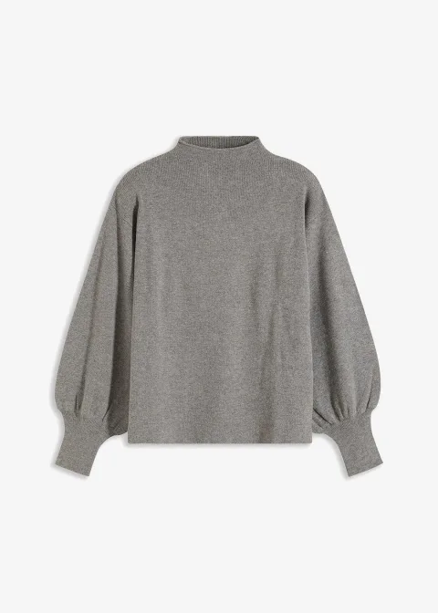 Pull oversize en viscose majoritaire