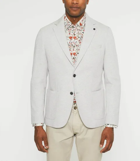 IZAC - Veste casual deux boutons gris-clair DRIVE