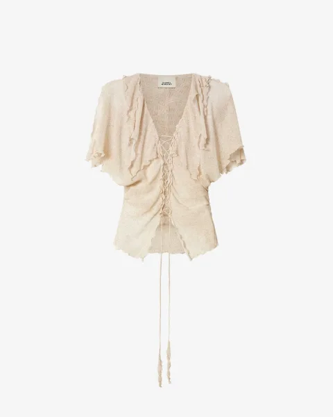 Blouse Thanais - Femme - Écru - Taille 38