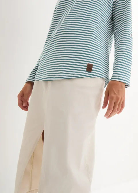 T-shirt manches longues 100% coton