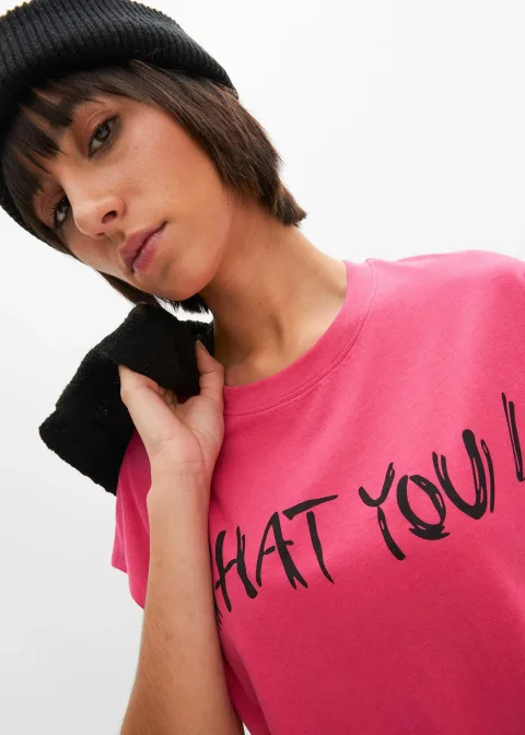 T-shirt oversize 100% coton