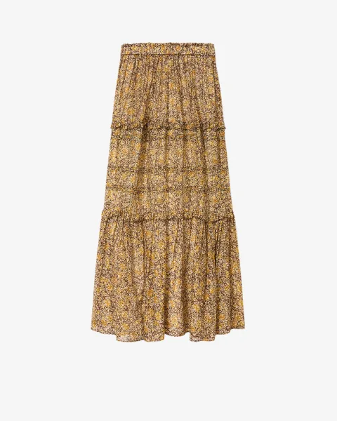 Jupe Volomia - Femme - Kaki - Taille 42 - Marant Étoile