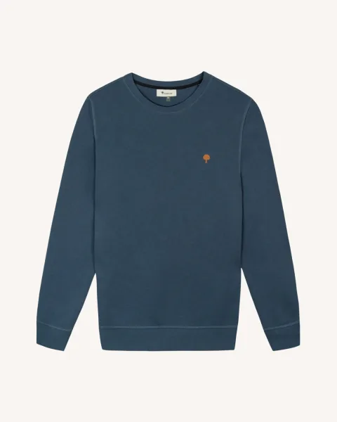 Sweat col rond vert clair grisé - DONZY
