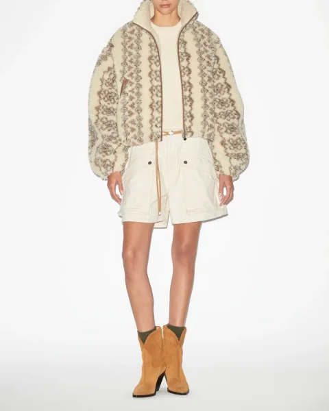 Short Jemmy - Femme - Écru - Taille 40 - Marant Étoile