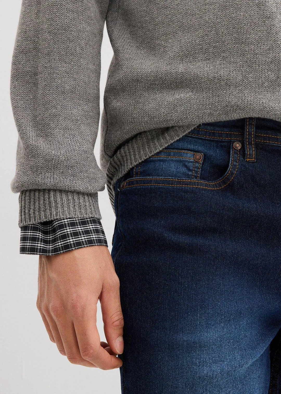 Lot de 2 jeans regular légers, droits