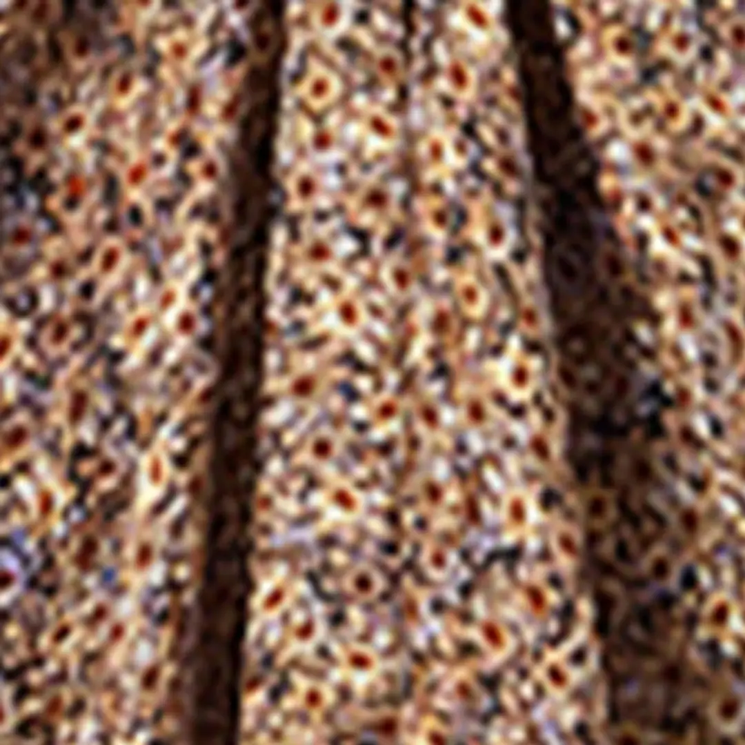 Robe Lyndsay En Soie - Femme - Ocre - Taille 44 - 5