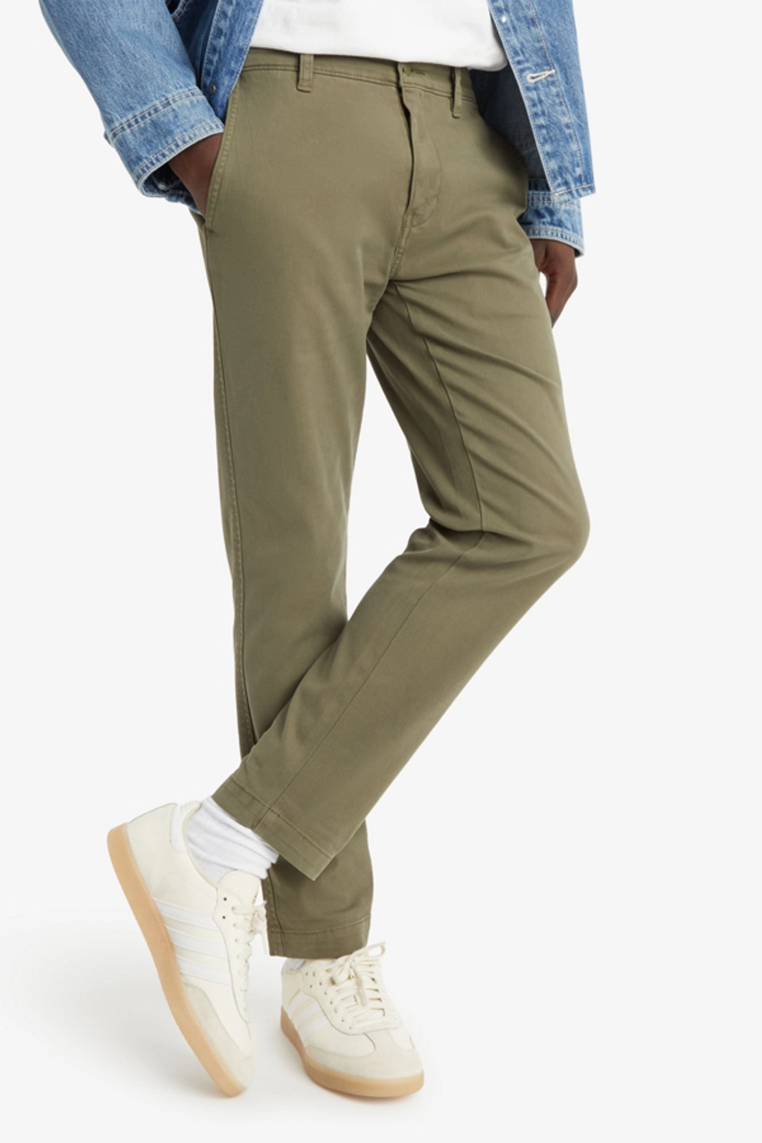 Levi's Pantalon XX Chino Standard Taper - Homme - Noir / Mineral Black Shady - 40X34 - 2