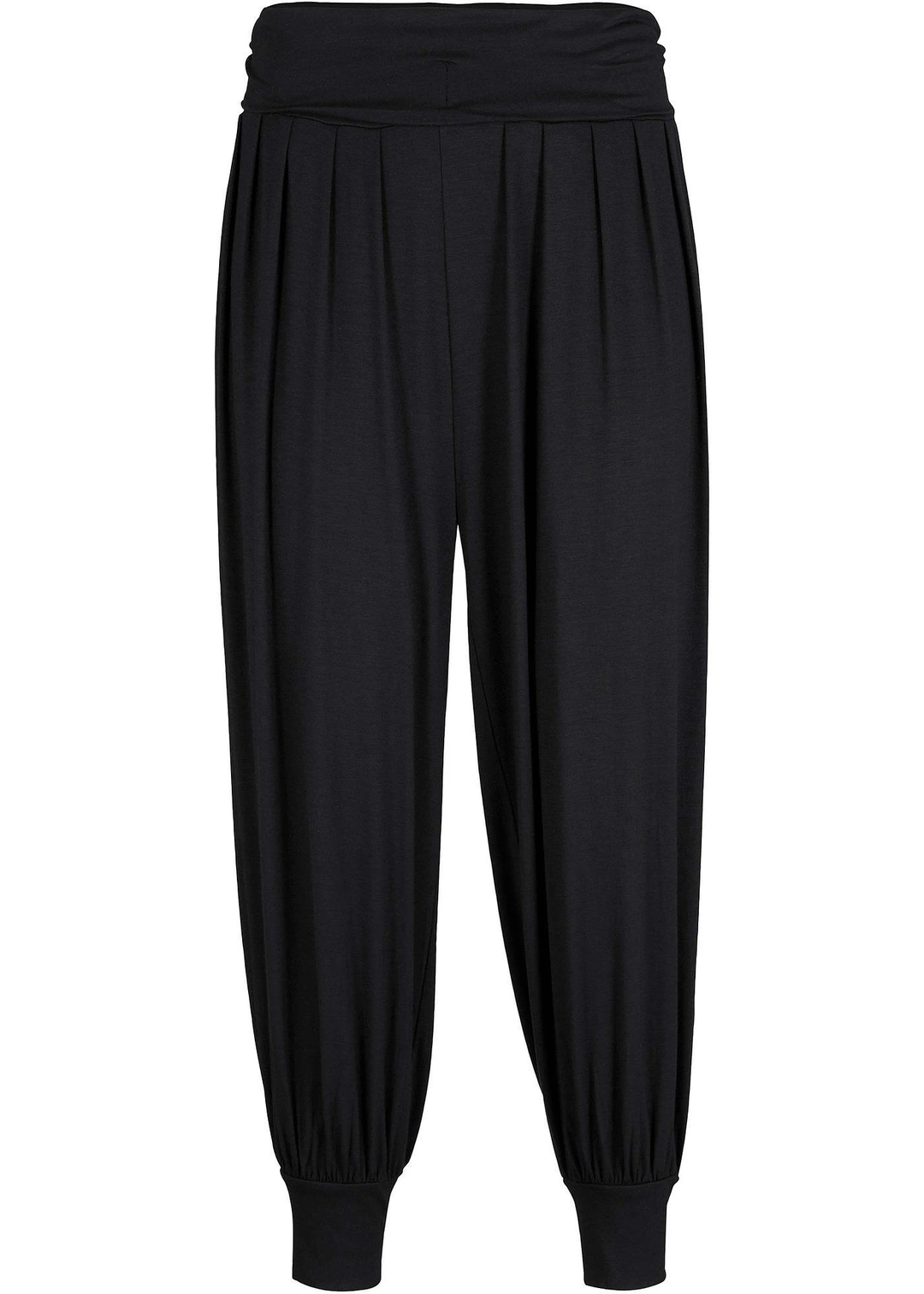 Pantalon sarouel en viscose douce et extensible