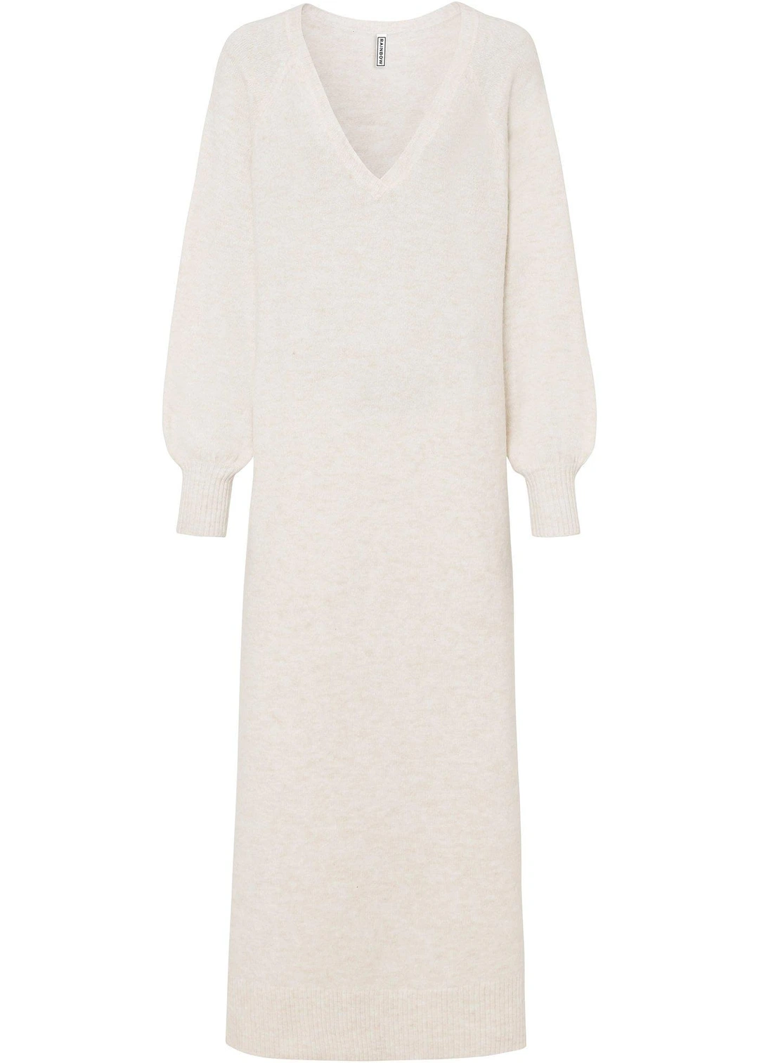 Robe midi oversize en maille