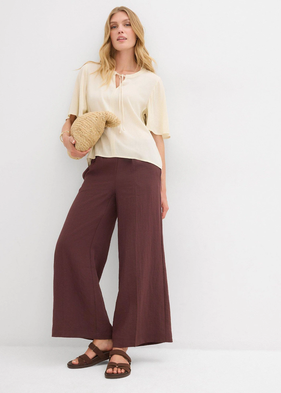 Blouse longue en viscose fluide - 2