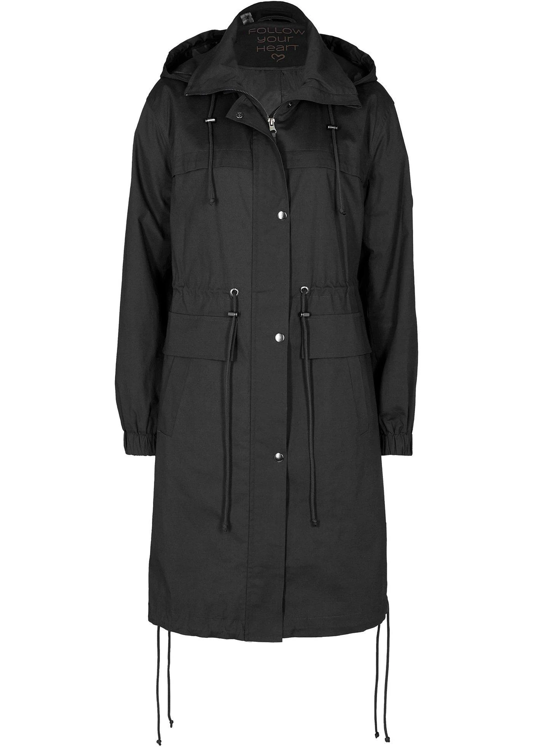 Parka-trench avec grandes poches