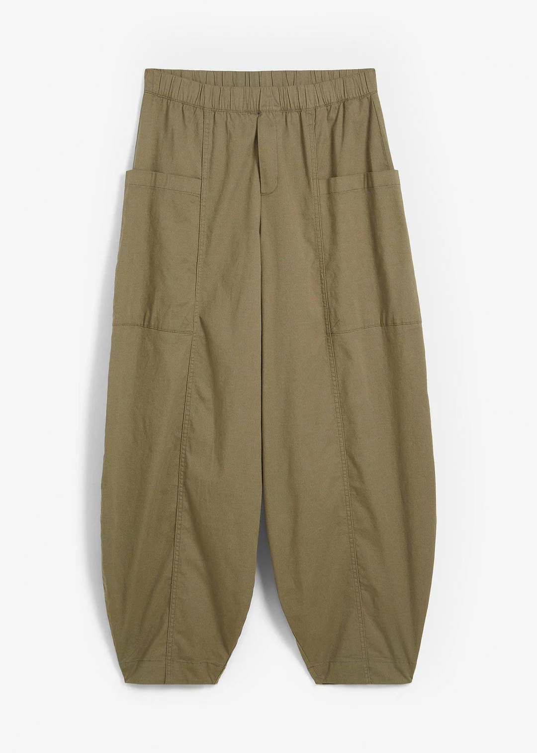 Pantalon ballon en coton extensible