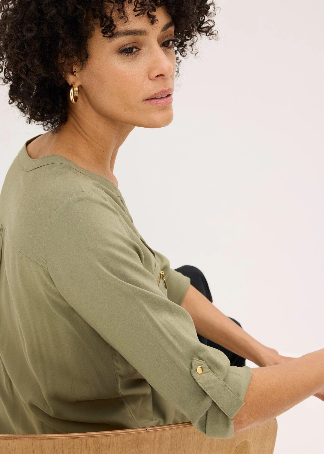 Blouse en viscose fluide - 3