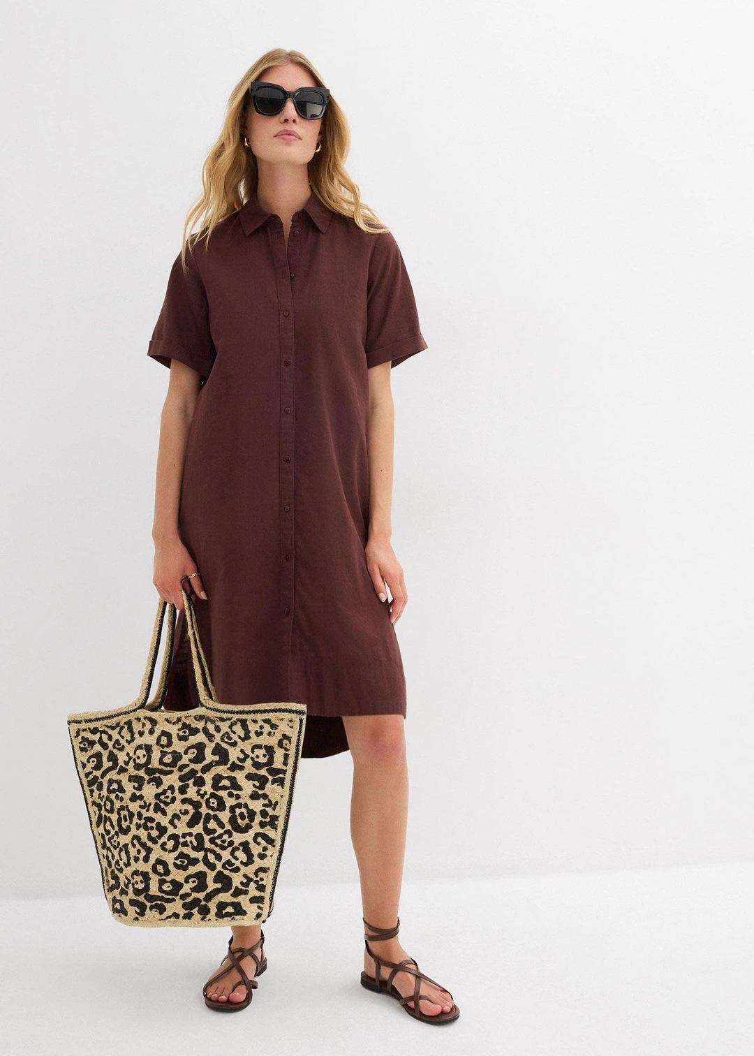 Robe-chemise 100% coton - 2