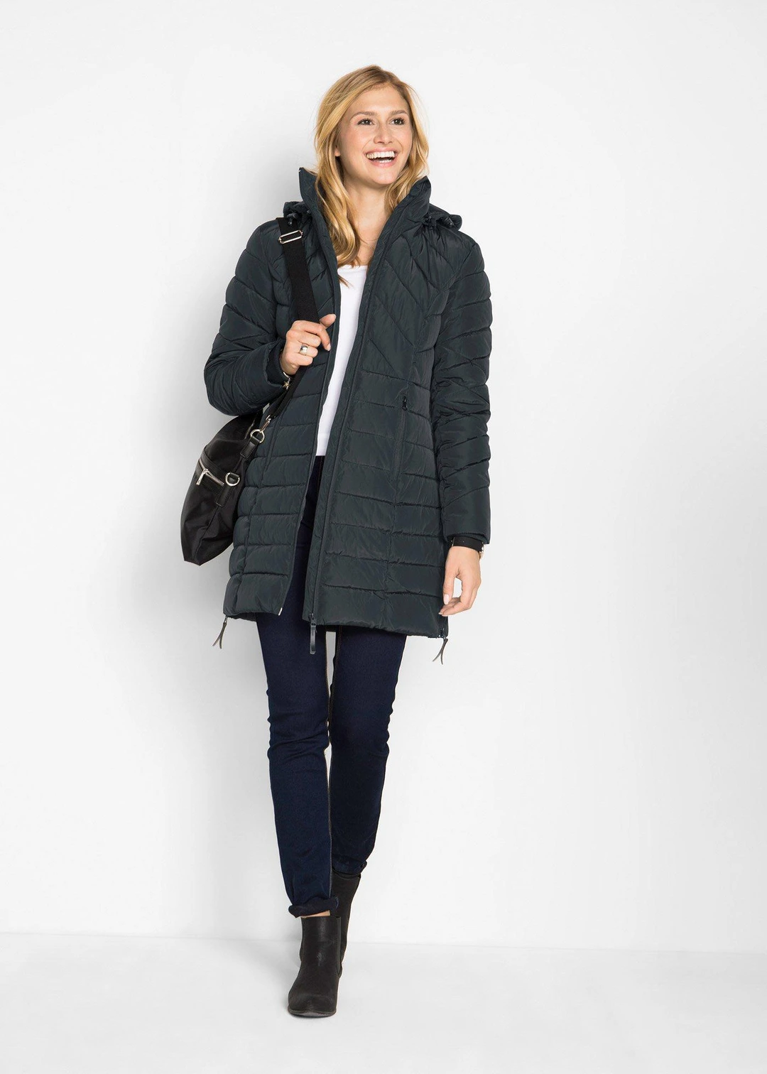 Veste longue matelassée, rembourrée - 2