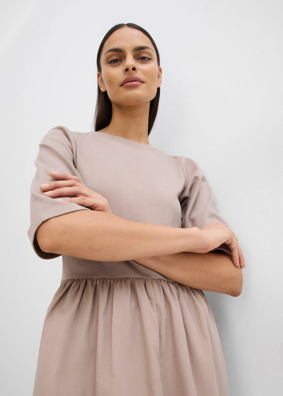 Robe midi 100% coton