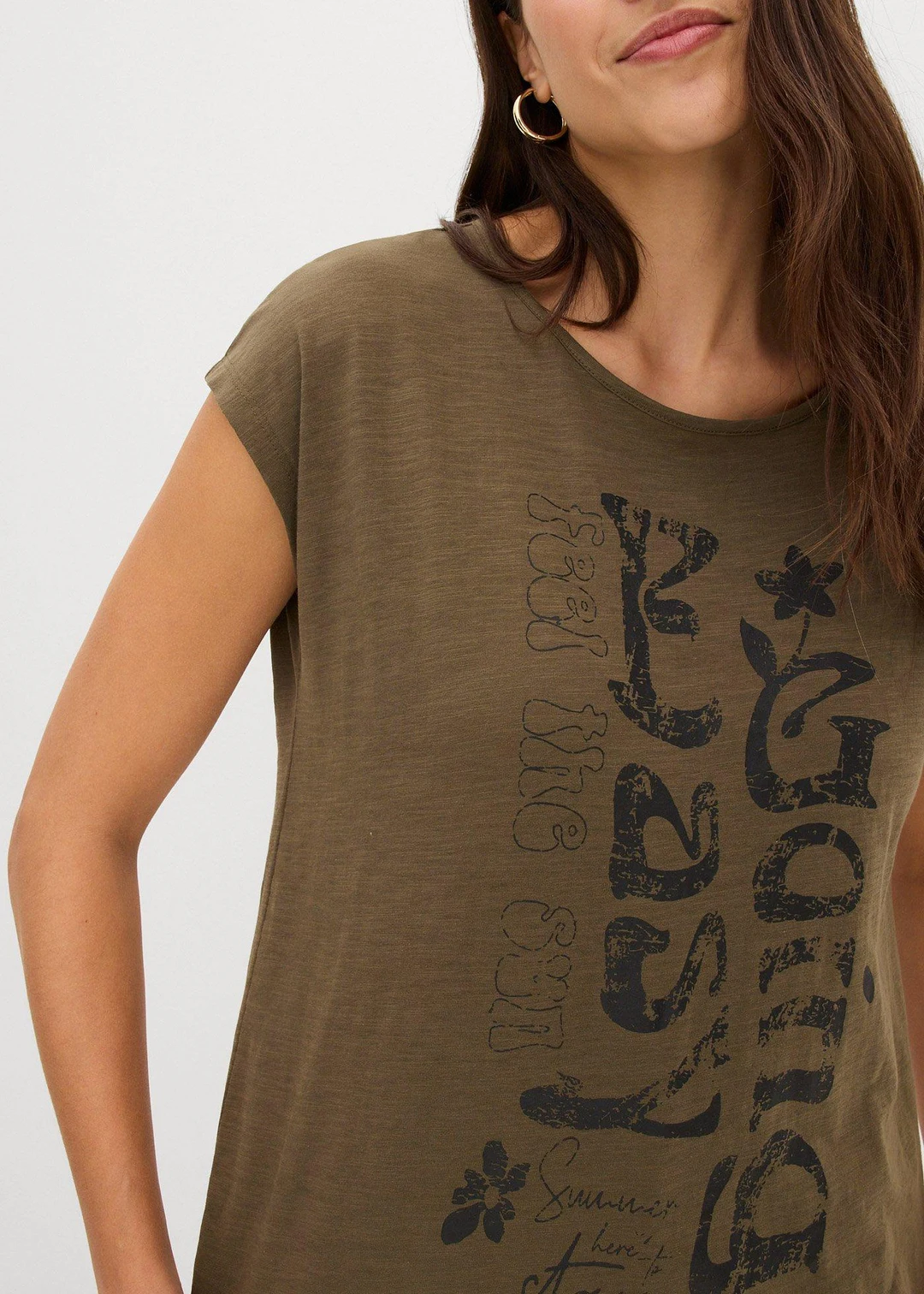 T-shirt long 100% coton - 3