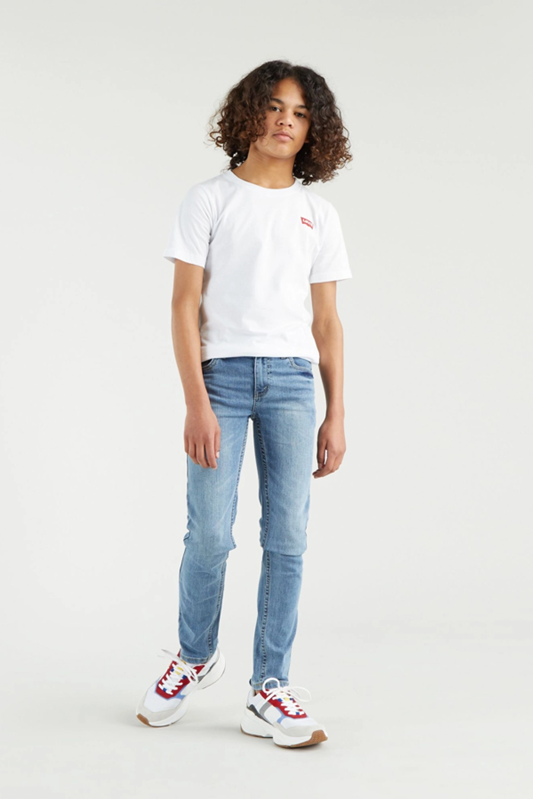 Levi's Jean Skinny 510 Pour Adolescent - Homme - Noir / Black - 14A