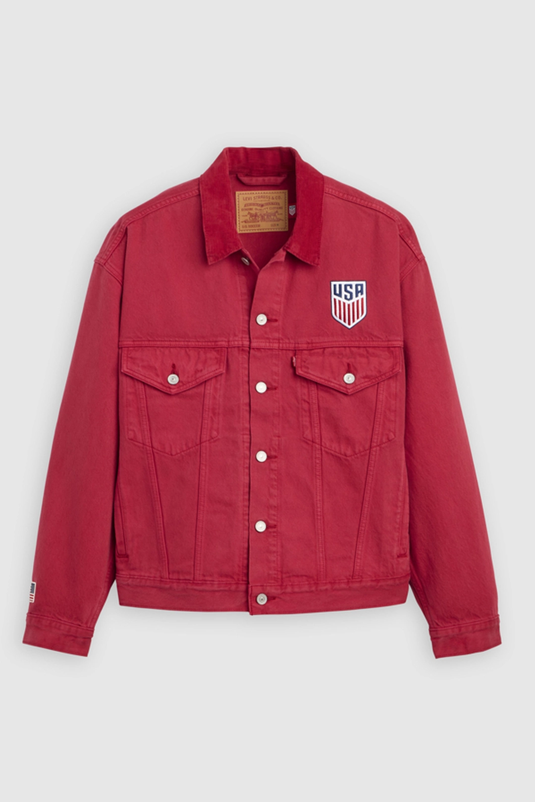 Veste Trucker Type III Levi's England Football - Homme - Bleu / England - 2XL