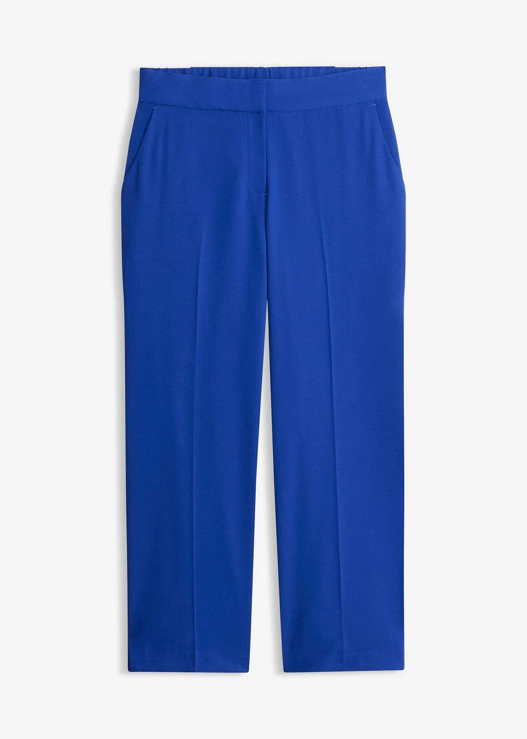 Pantalon 3/4 droit, fendu en bas