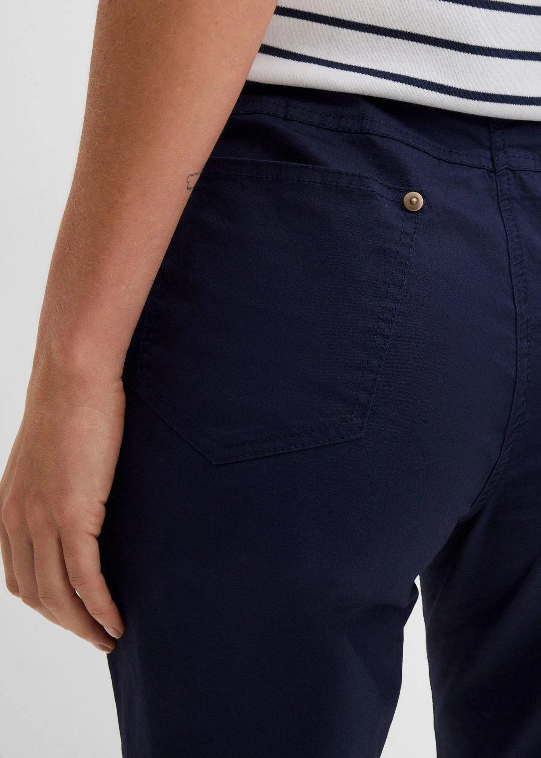 Bermuda coton avec taille confortable