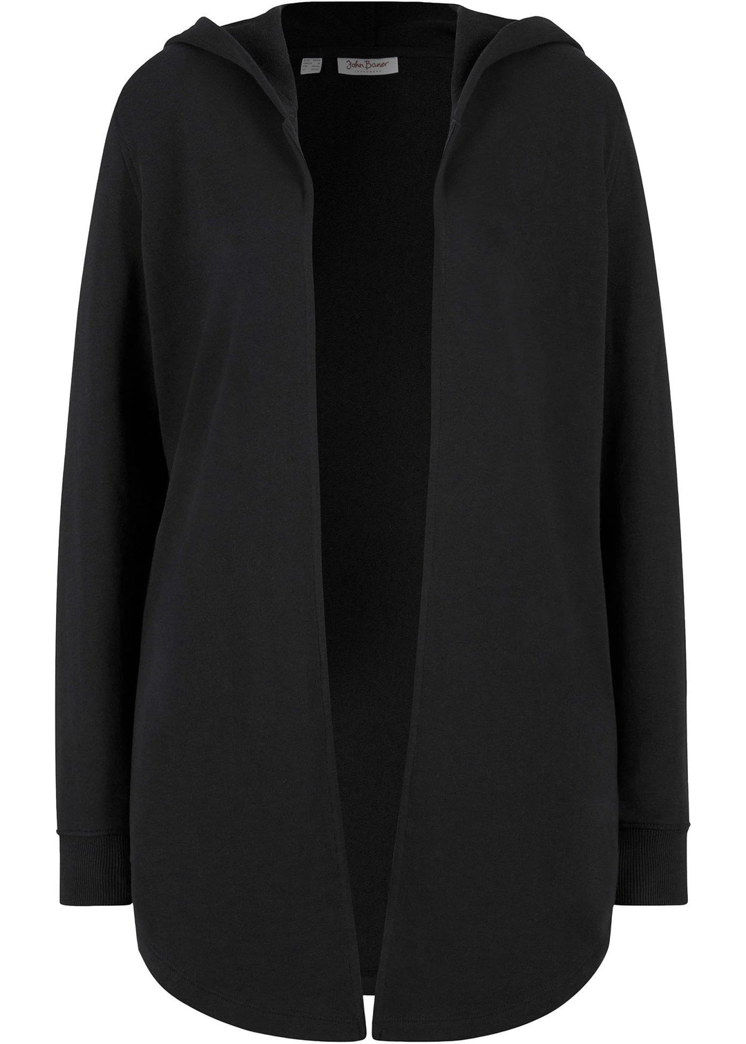 Gilet long et ouvert en sweat