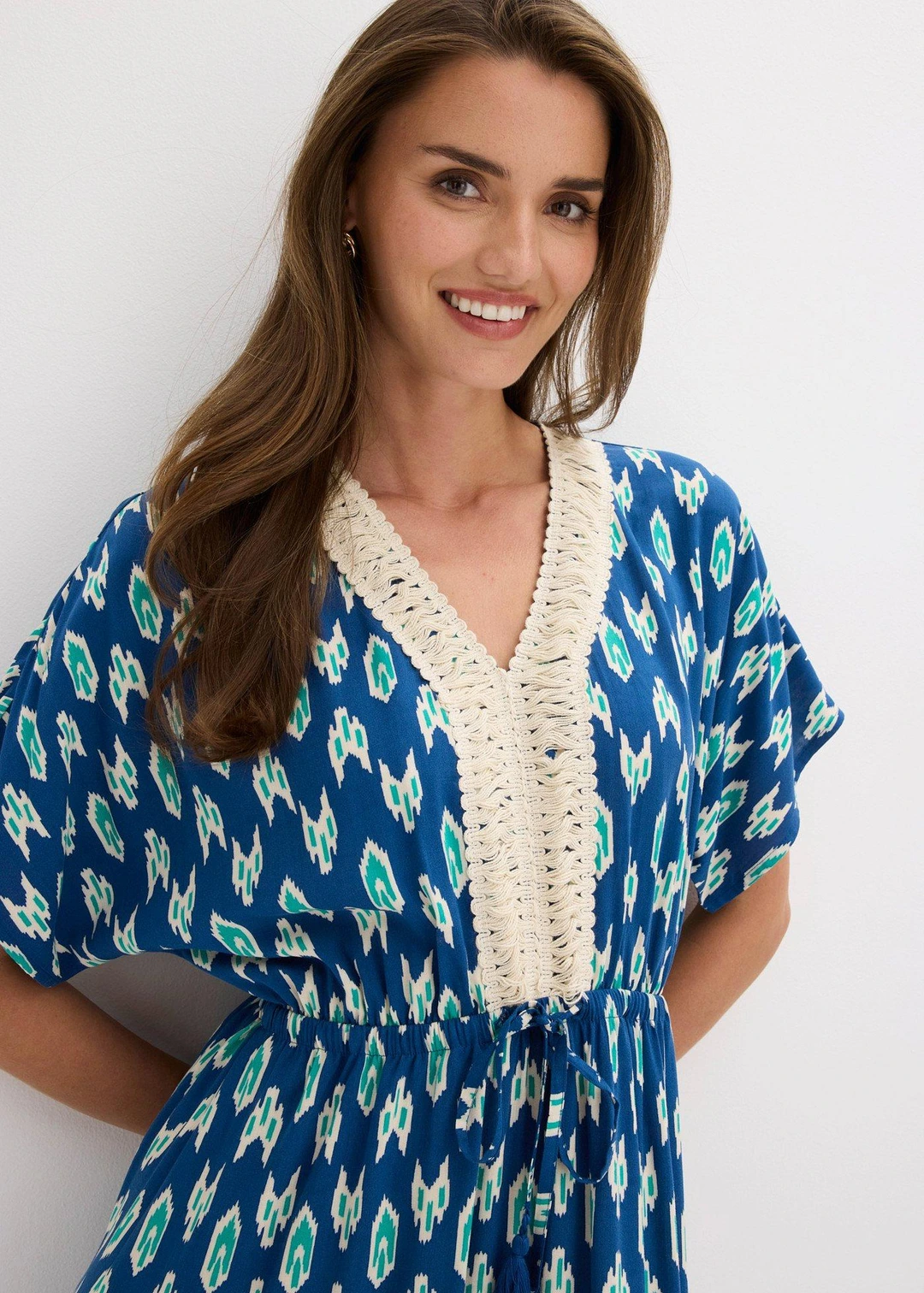 Robe longue en viscose fluide - 3