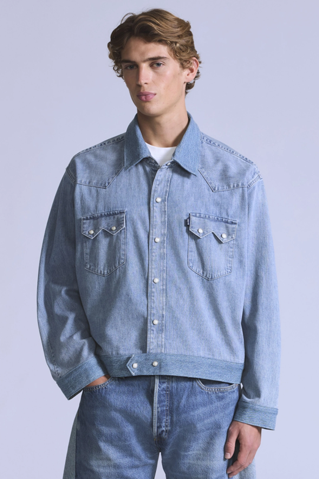 Levi's Veste Personnalisée Sawtooth - Homme - Bleu / Mij Tbd Finish Name - XL