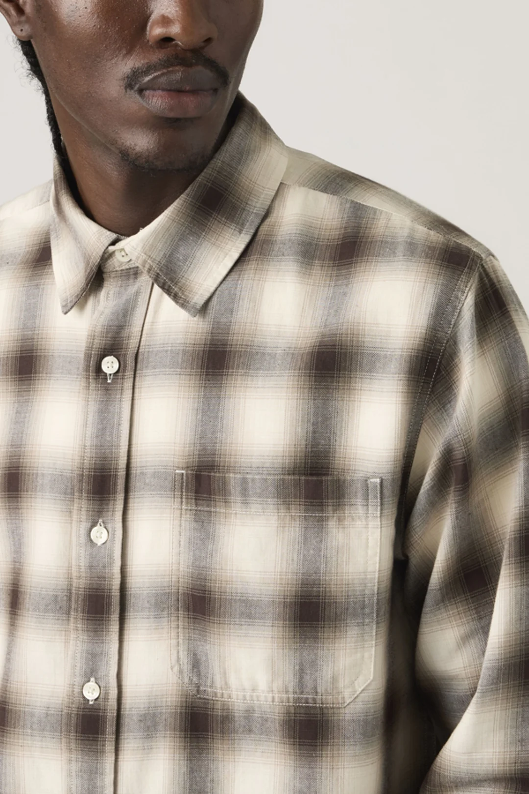 Levi's Surchemise Duboce Boxy - Homme - Bleu / James Plaid Rain Washed - 2XL - 2