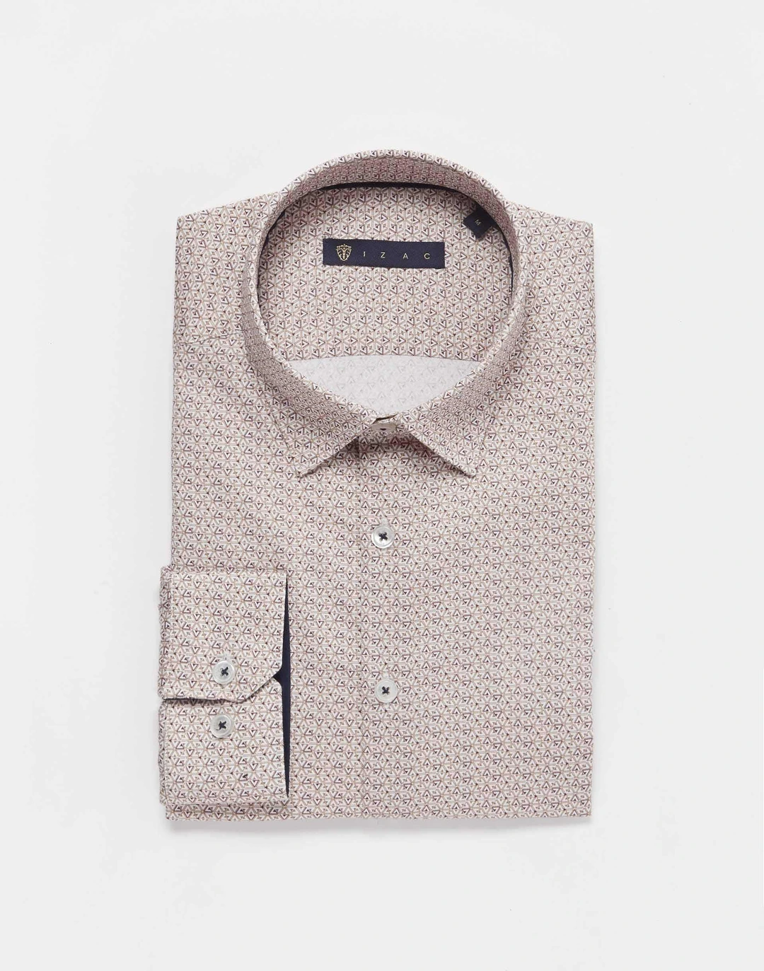IZAC - Chemise motif camel