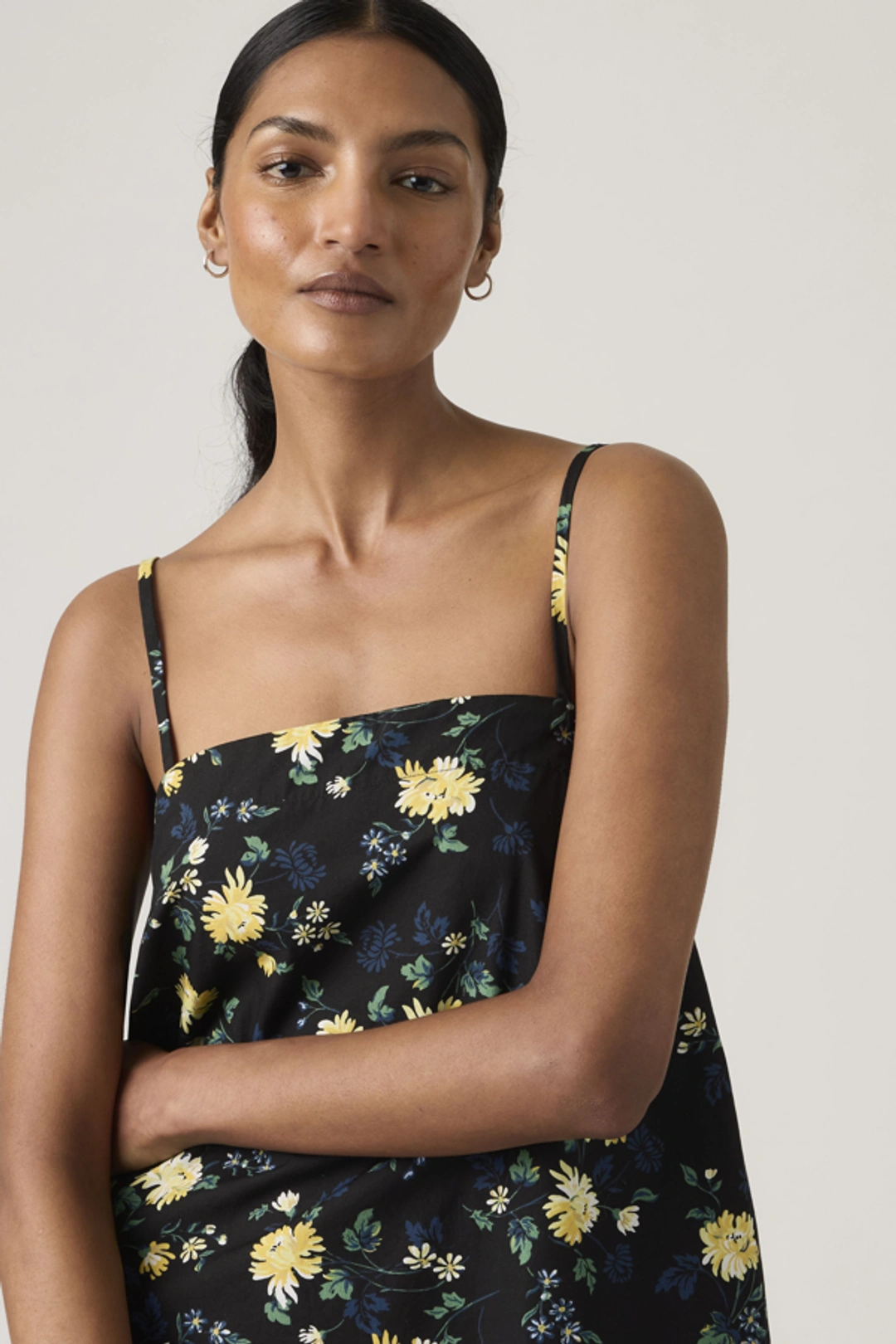 Levi's Robe Courte Sans Manche Adira - Femme - Bleu / Laurie Floral Coral Blush - XS - 2