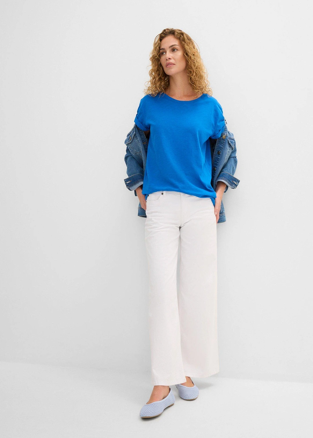 T-shirt long 100% coton - 2