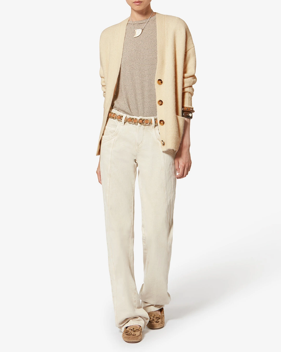 Cardigan Eborah - Femme - Rouge - Taille 40 - Marant Étoile - 4