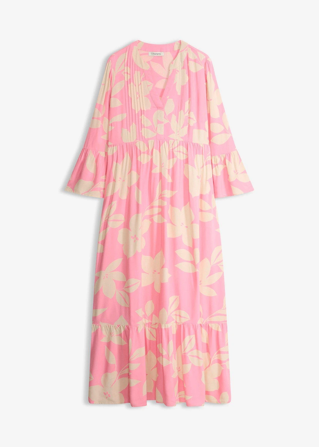Robe longue en viscose fluide