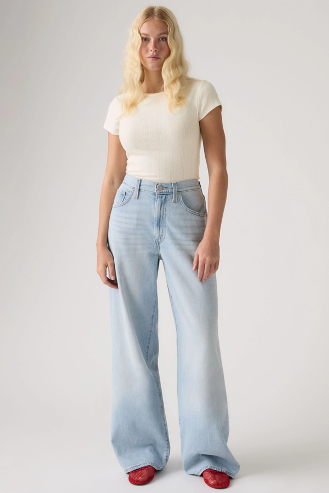 Levi's Jean Wide Leg Cinch - Femme - Marron / Hot Fudge - 32X31