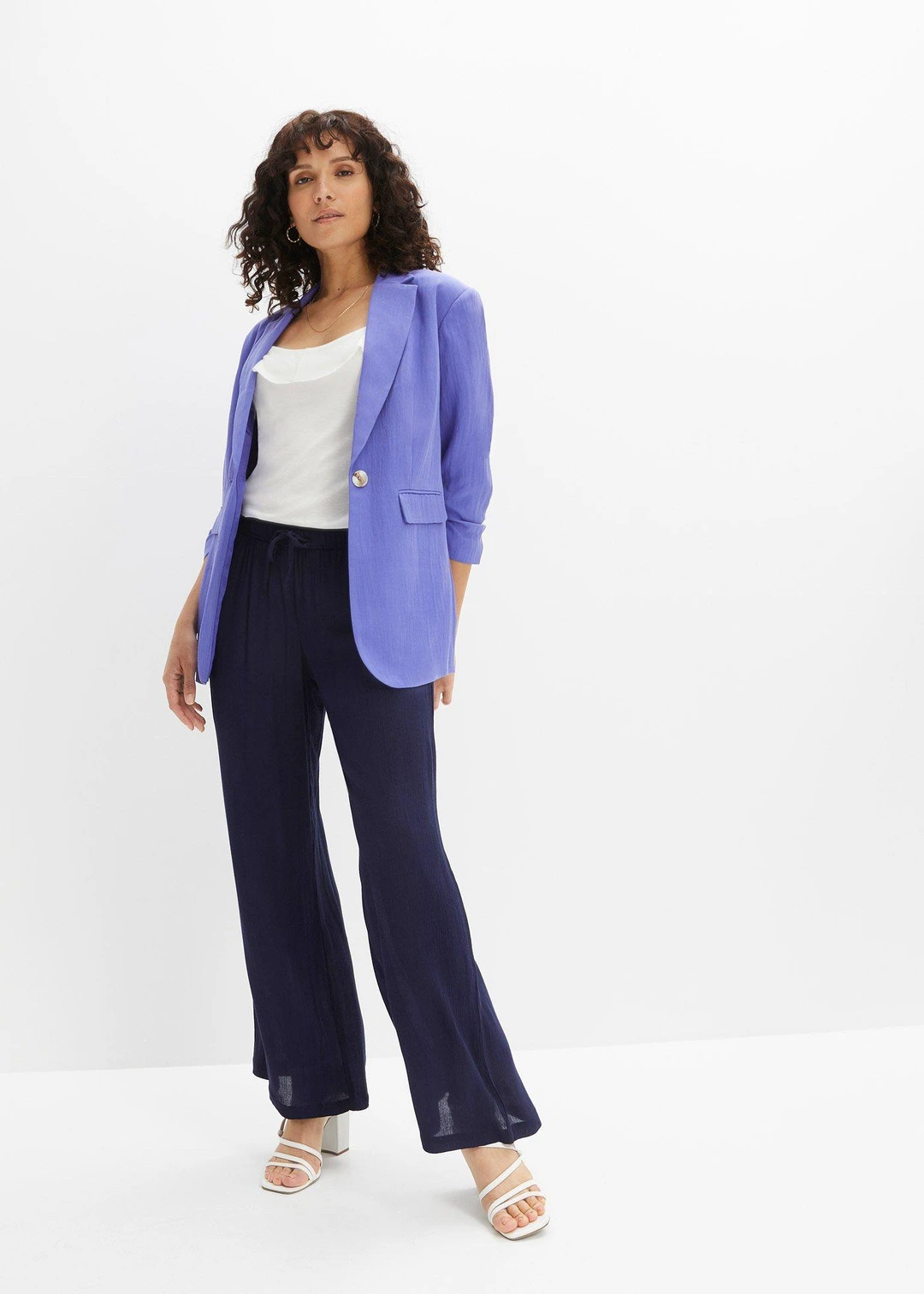 Pantalon large en viscose fluide - 2