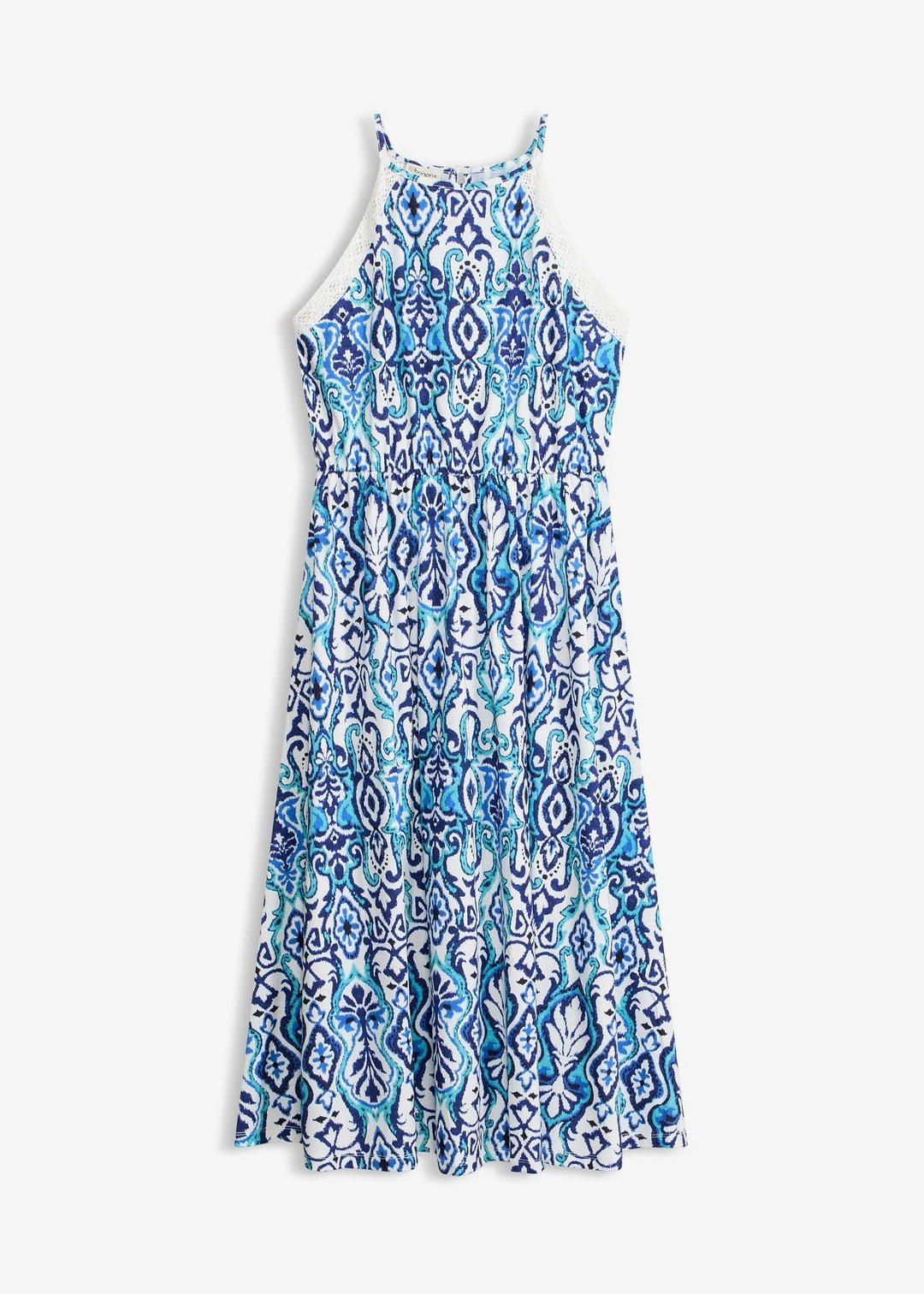 Robe midi à dentelle