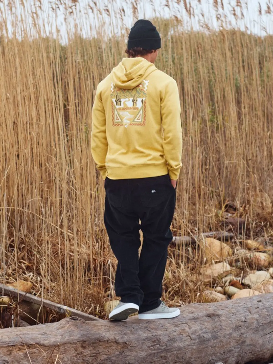Graphic - Sweat à capuche pour Homme Noir