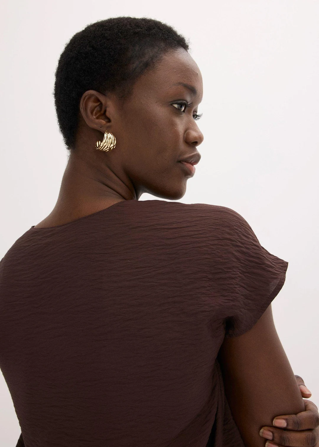 Blouse fluide en viscose mélangée - 3