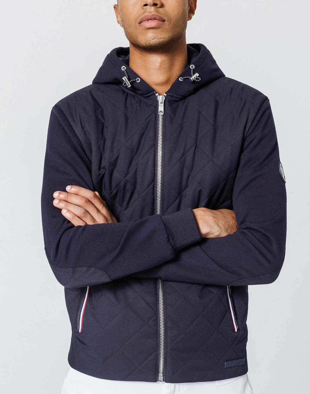 IZAC - Sweat Capuche Marine